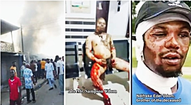 Uyo Fire Tragedy Takes Dramatic Twist: Family Declares Widow Wanted After Husband Dies From Severe Burns